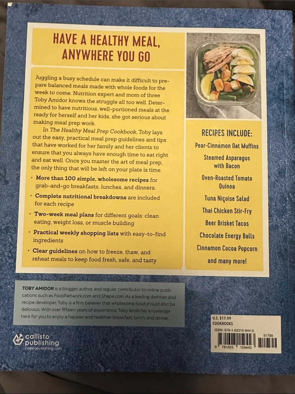 The Healthy Meal Prep Cookbook